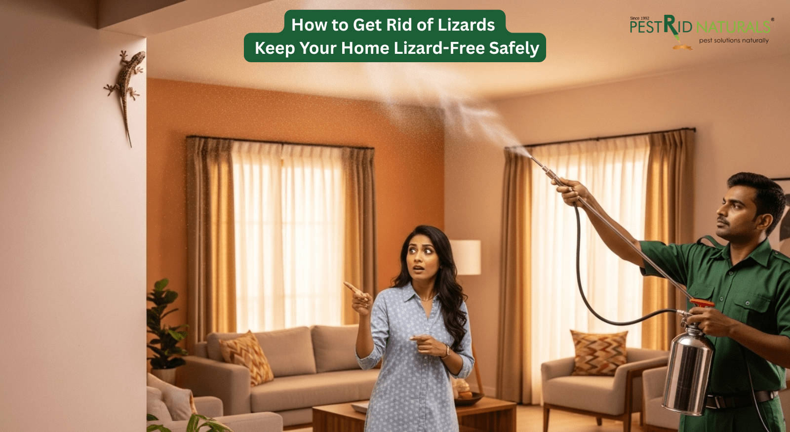 Keep your home lizard-free with safe removal and prevention methods.