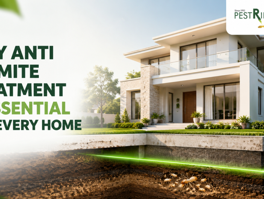 Why Anti Termite Treatment Is Essential for Every Home