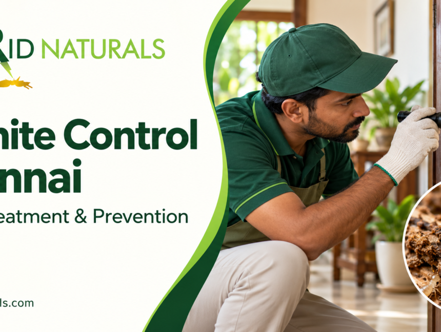 Termite Control Chennai: Signs, Treatment & Prevention
